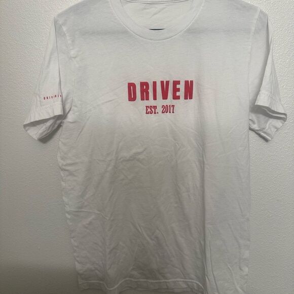 Driven White T-Shirt - Picture 2 of 4